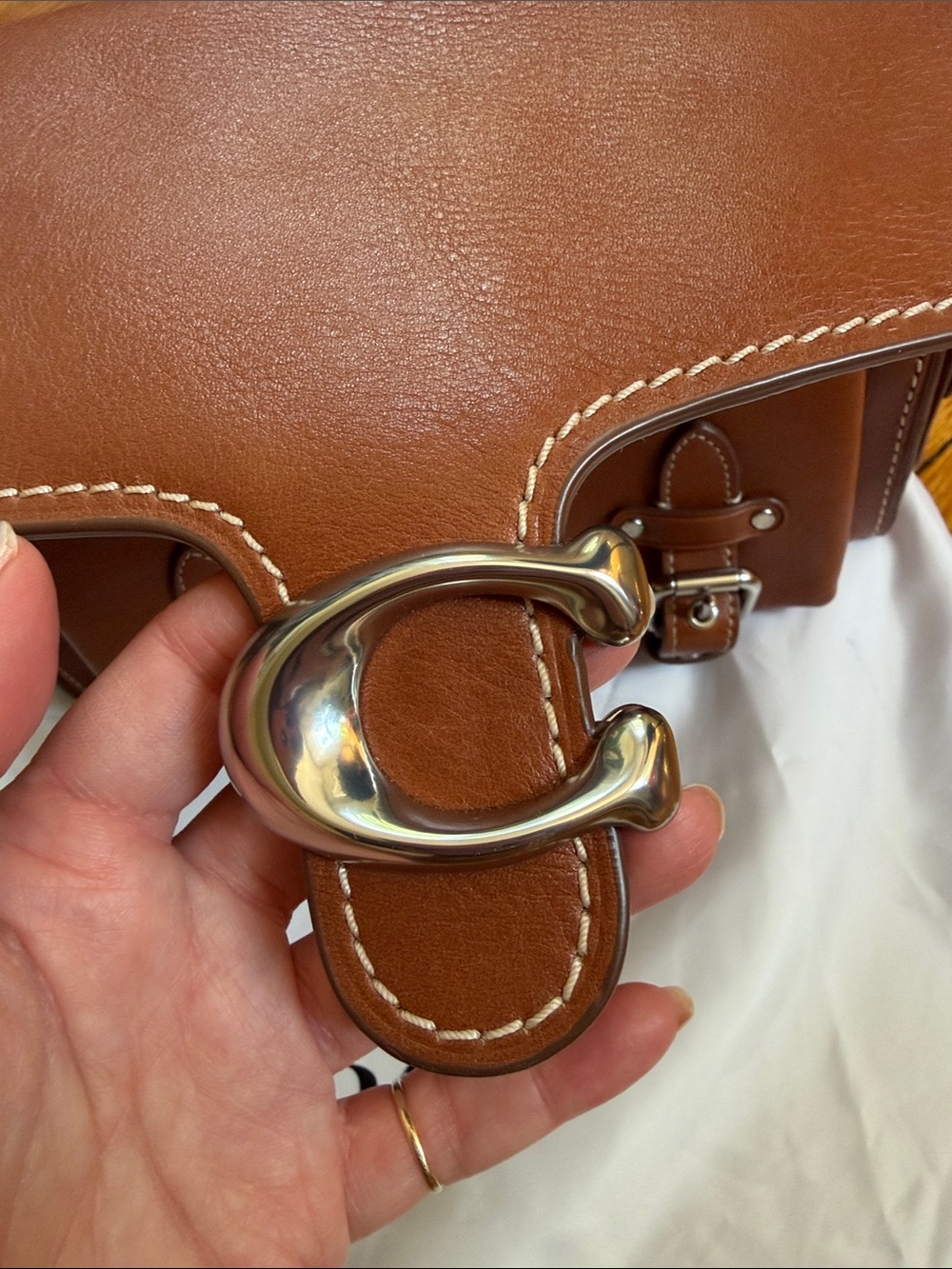 Coach Western Tabby Burnished Amber - Picture 6 of 15